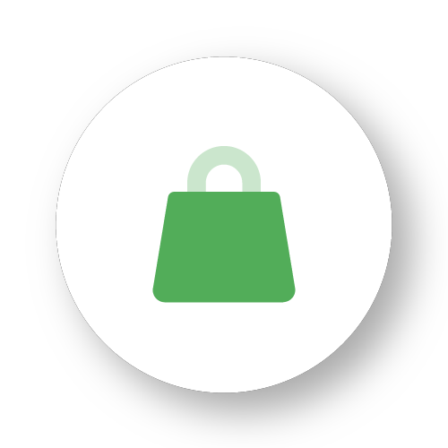 Shopping bag icon